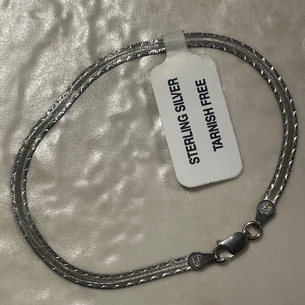 One Kohls sterling silver bracelet